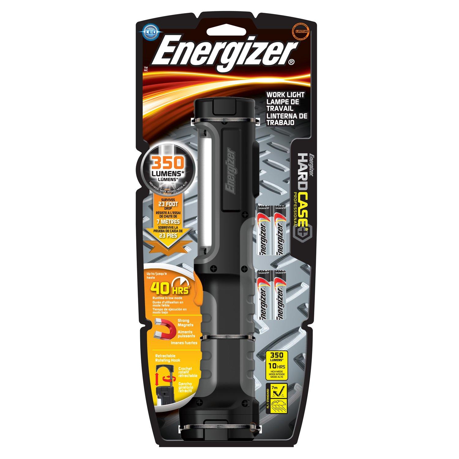 Energizer Tactical LED Flashlight, Hard Case ProfessionalGrade Work Light, 39800123619 eBay