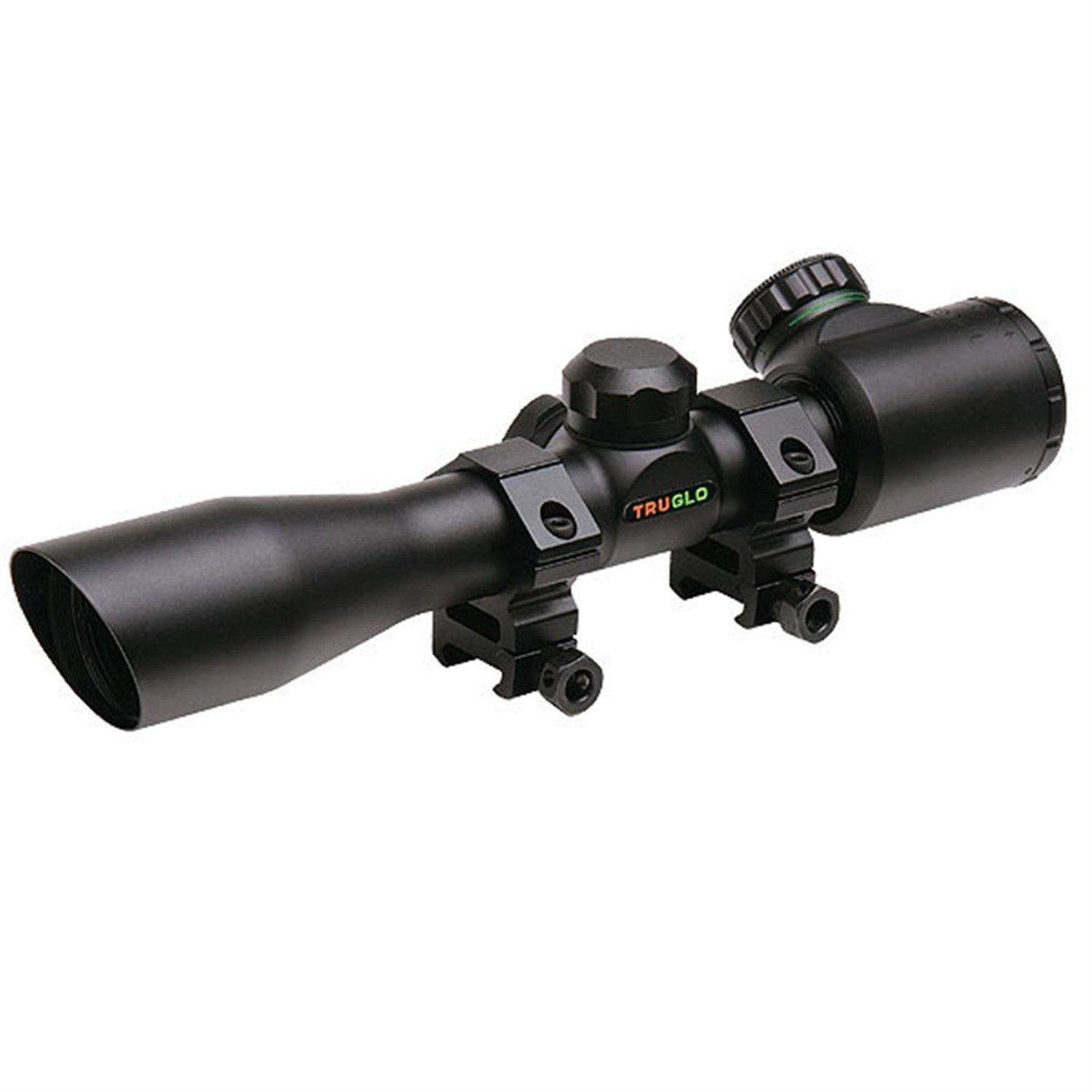 TRUGLO Crossbow Scope 4x32 IR with Rings Black 788130014844 eBay